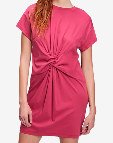 Knot-Waist  Dress